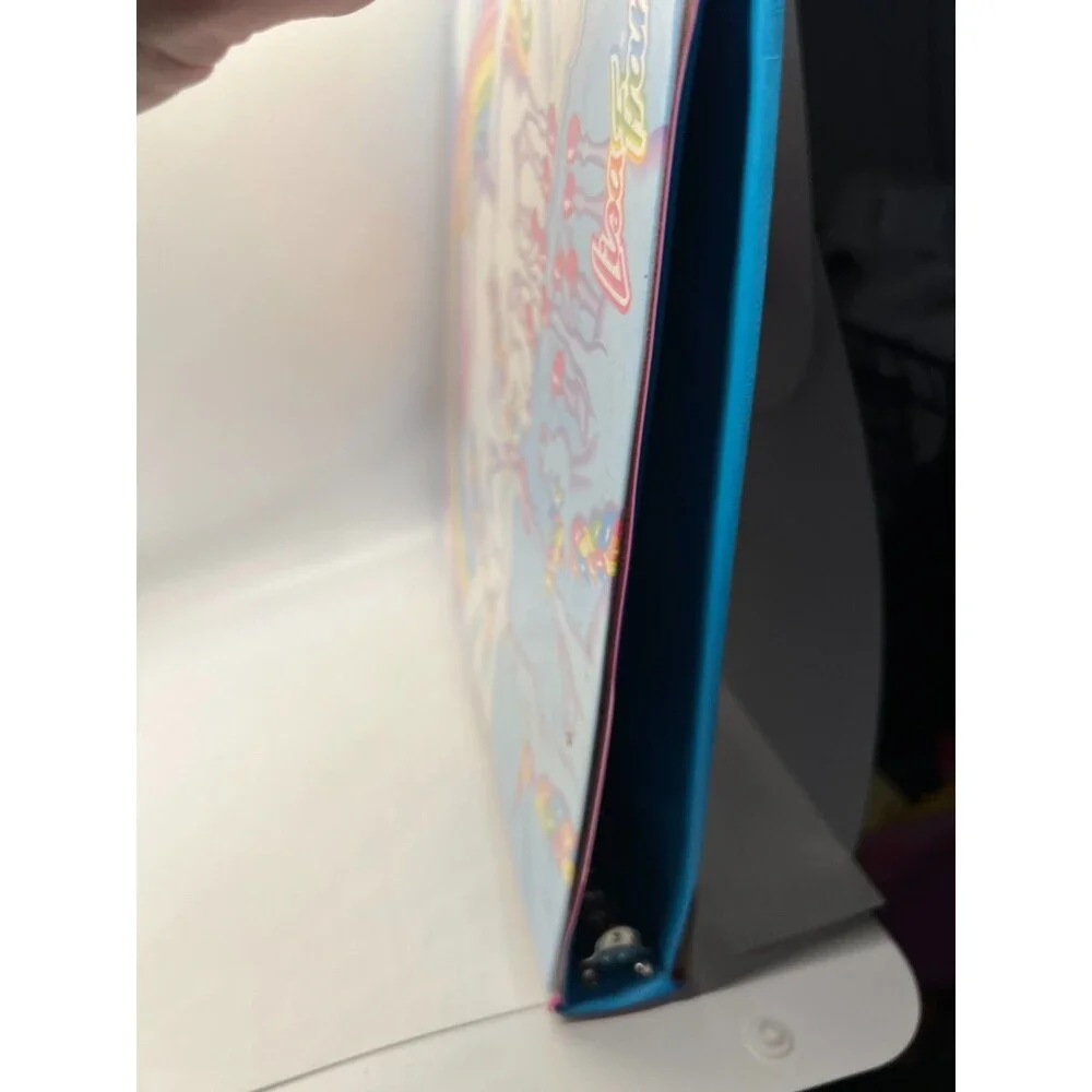Lisa Frank 3 Ring Binder 30 Happy Birthday Markie Celeste Folder Dancing Dolphin